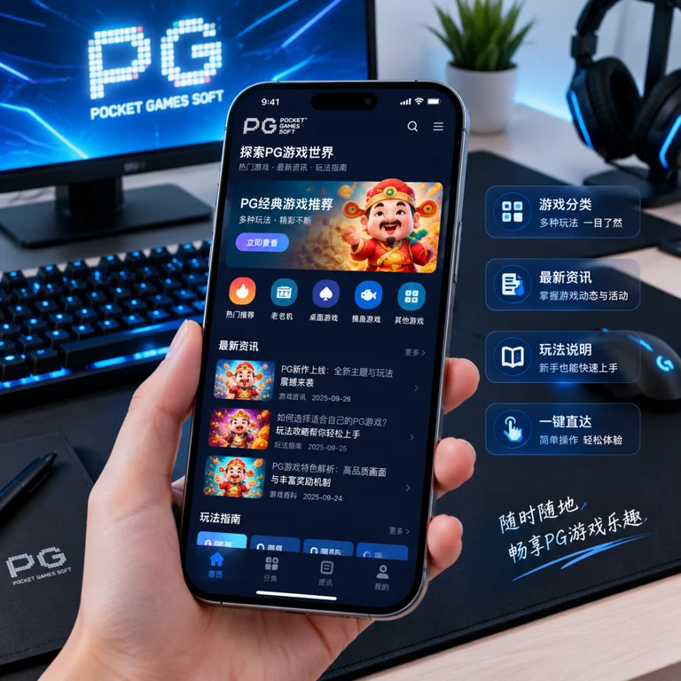 现代电竞资讯场景中的PG电子游戏内容展示与移动端体验